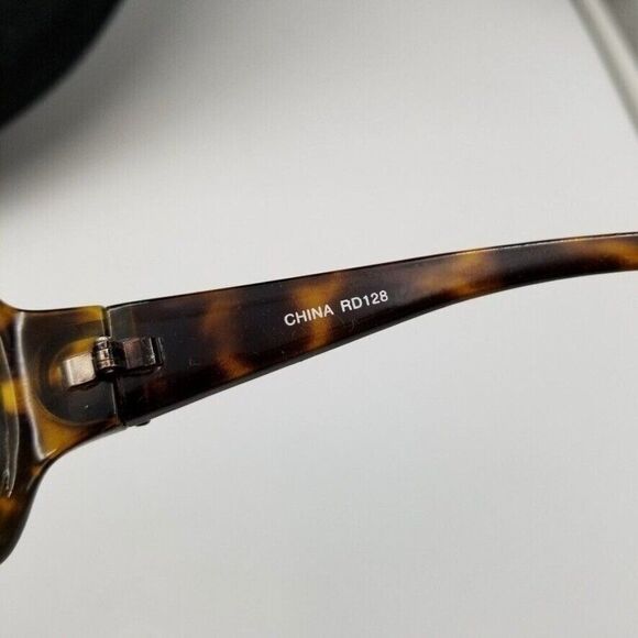 Calabria Sunglasses Readers Shades Glasses +200 RD 128 Brown Tortoise Case - Picture 8 of 11